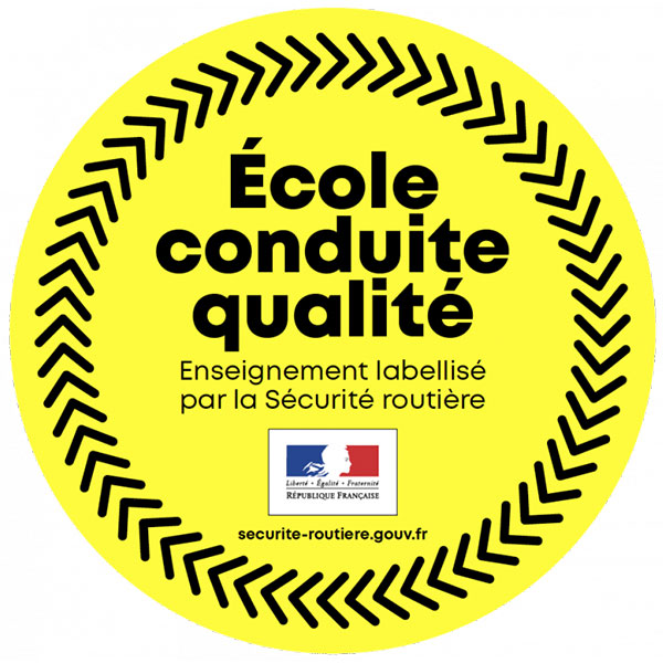 Label École conduite qualité, Sécurité routière